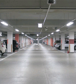 Underground parking lot